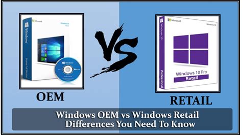 retail vs oem